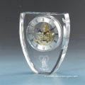 Crystal clock with 3D laser (M-5025)